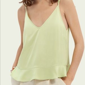 Nordstrom Scotch & Soda Peplum Hem Tank Top NWT